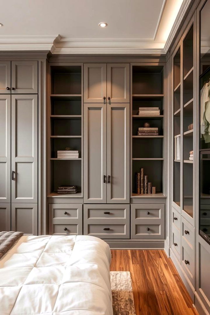 Custom Built In Features for a Unique Touch - 22 Large Bedroom Design Ideas