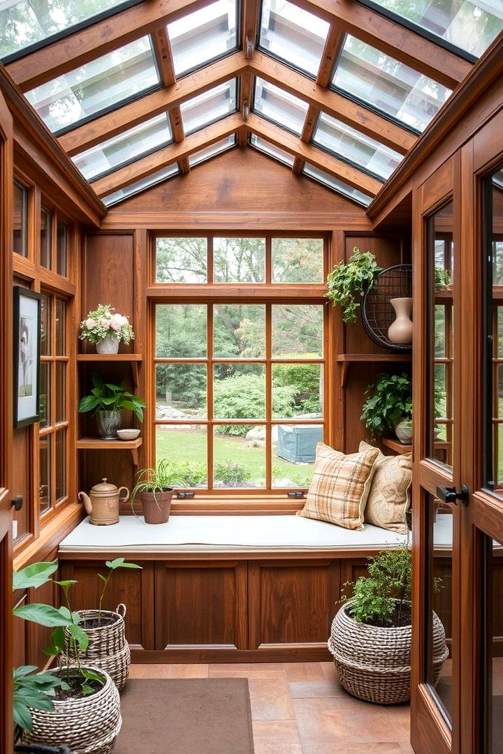 Custom Built In Shelves for Unique Designs - 22 Greenhouse Shelving Ideas