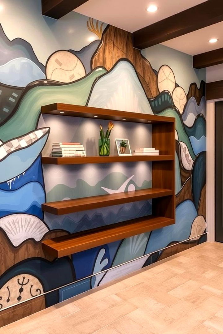 Custom Built Mural Storage Solutions - 22 Pool Storage Ideas