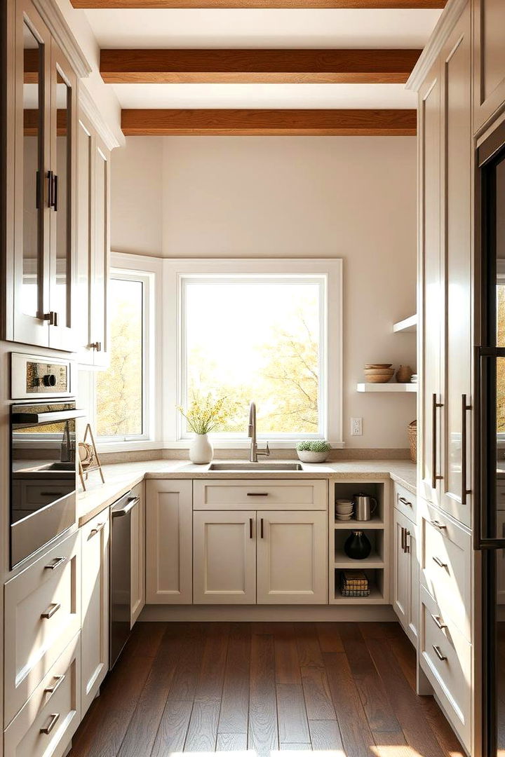 Custom Built Sunlit Kitchen Nook - 22 Sunroom Kitchen Ideas