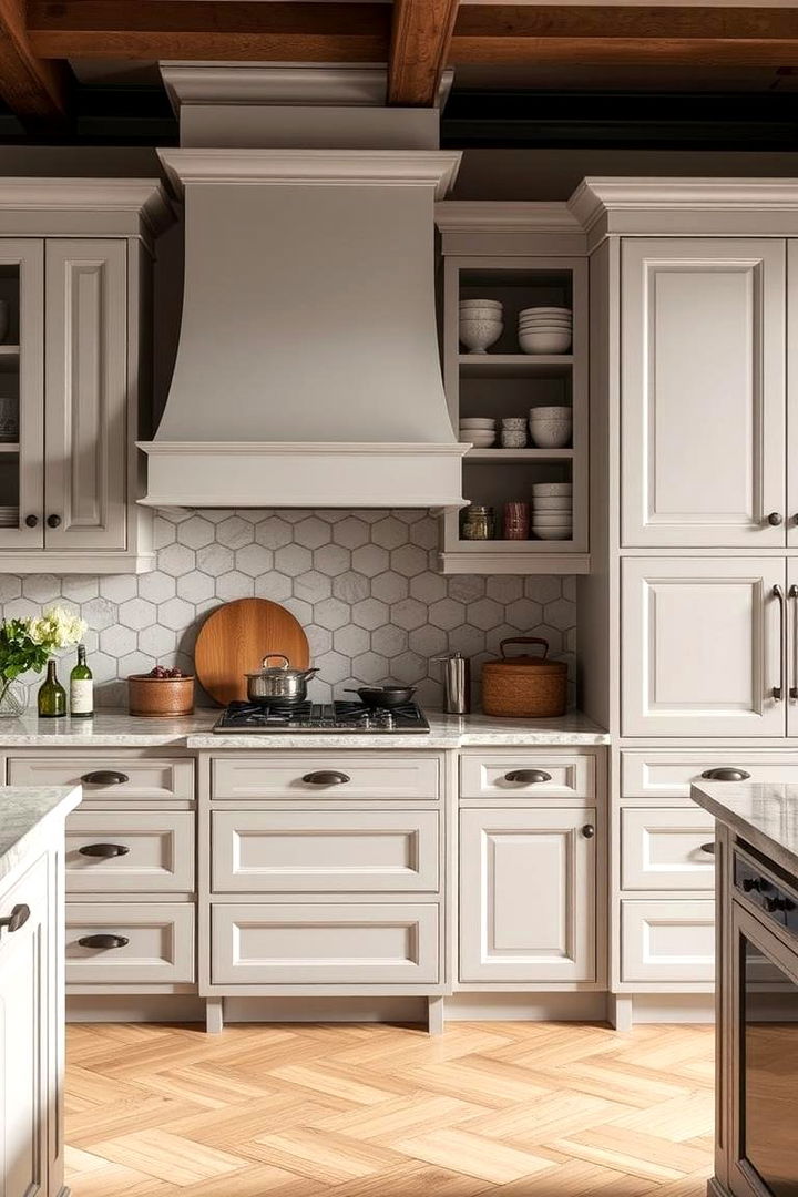 Custom Cabinet Designs - 22 Cottage Kitchen Ideas