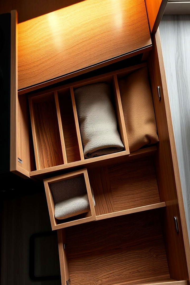 Custom Cabinet Inserts - 22 cabinet storage ideas