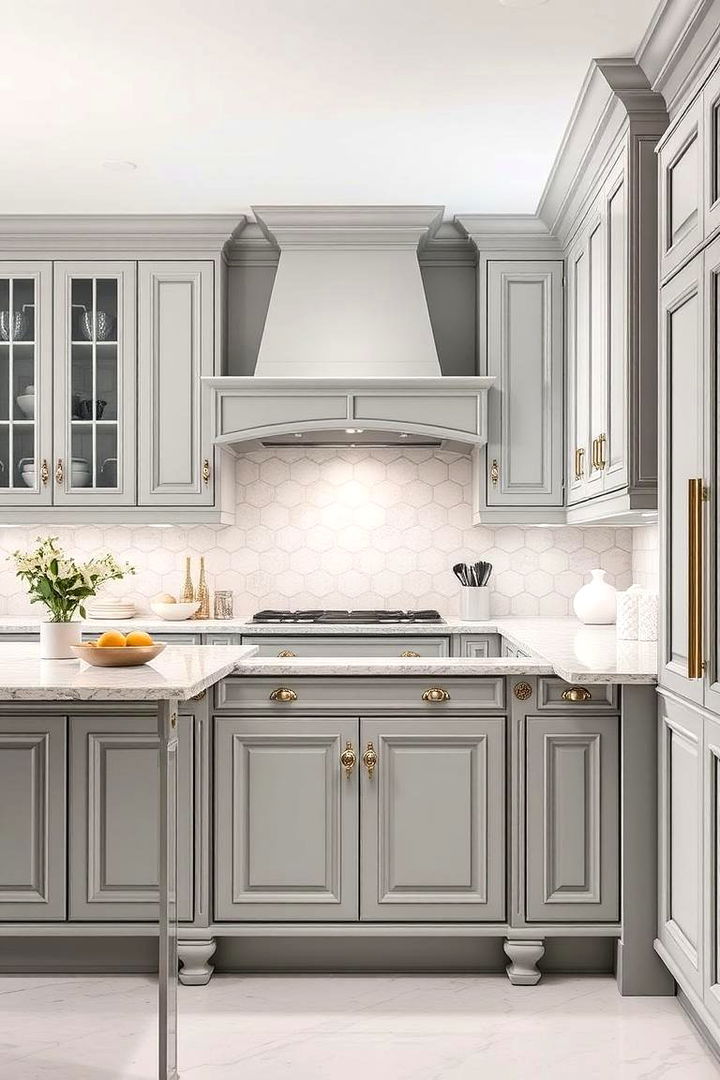 Custom Cabinetry Details - 22 Grey and White Kitchen Ideas