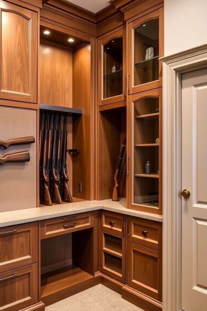 Custom Cabinetry Solutions - 22 Gun Room Ideas