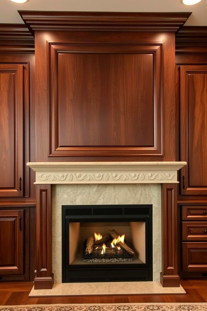 Custom Cabinetry Surrounds - 22 Fireplace Built-in Ideas