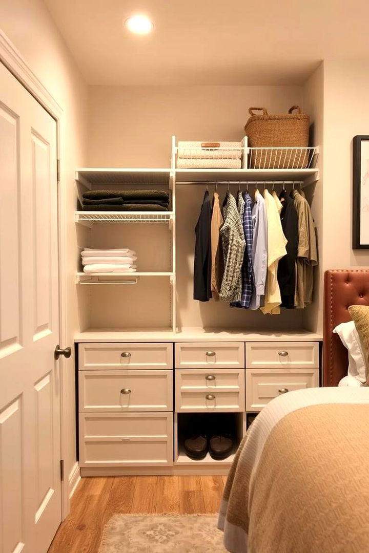 Custom Closet Systems - 22 Bedroom Storage Ideas