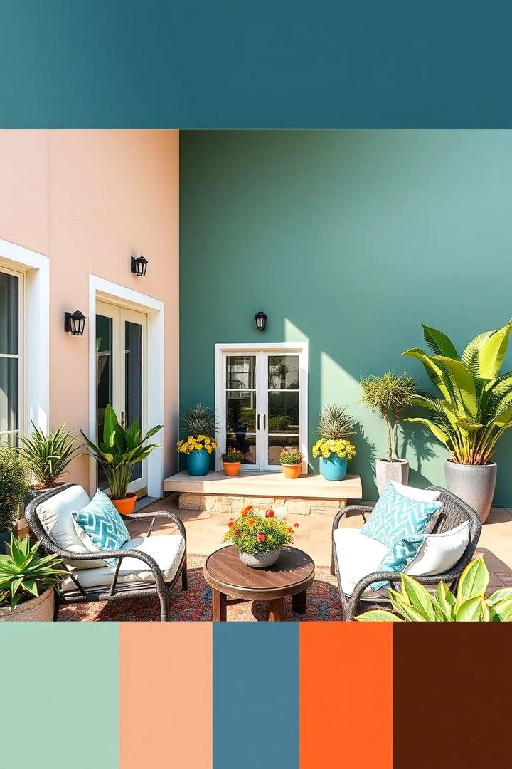 Custom Color Decking - 22 Deck Flooring Ideas