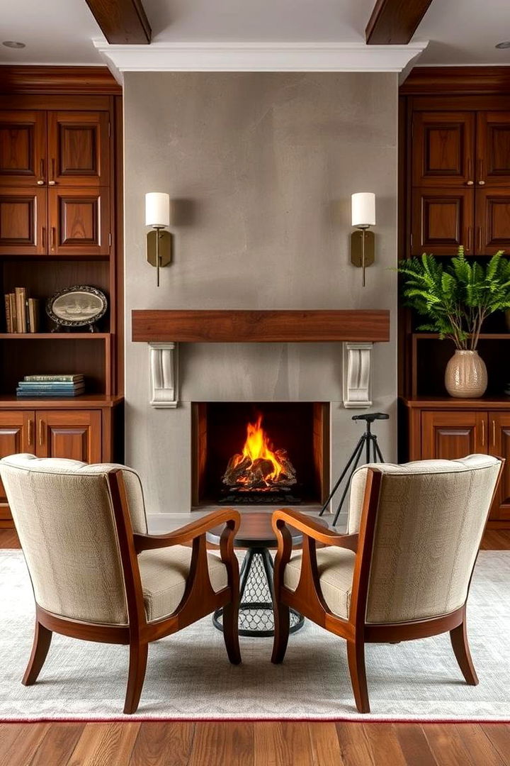 Custom Crafted Delight - 22 Chairs in Front of Fireplace Ideas