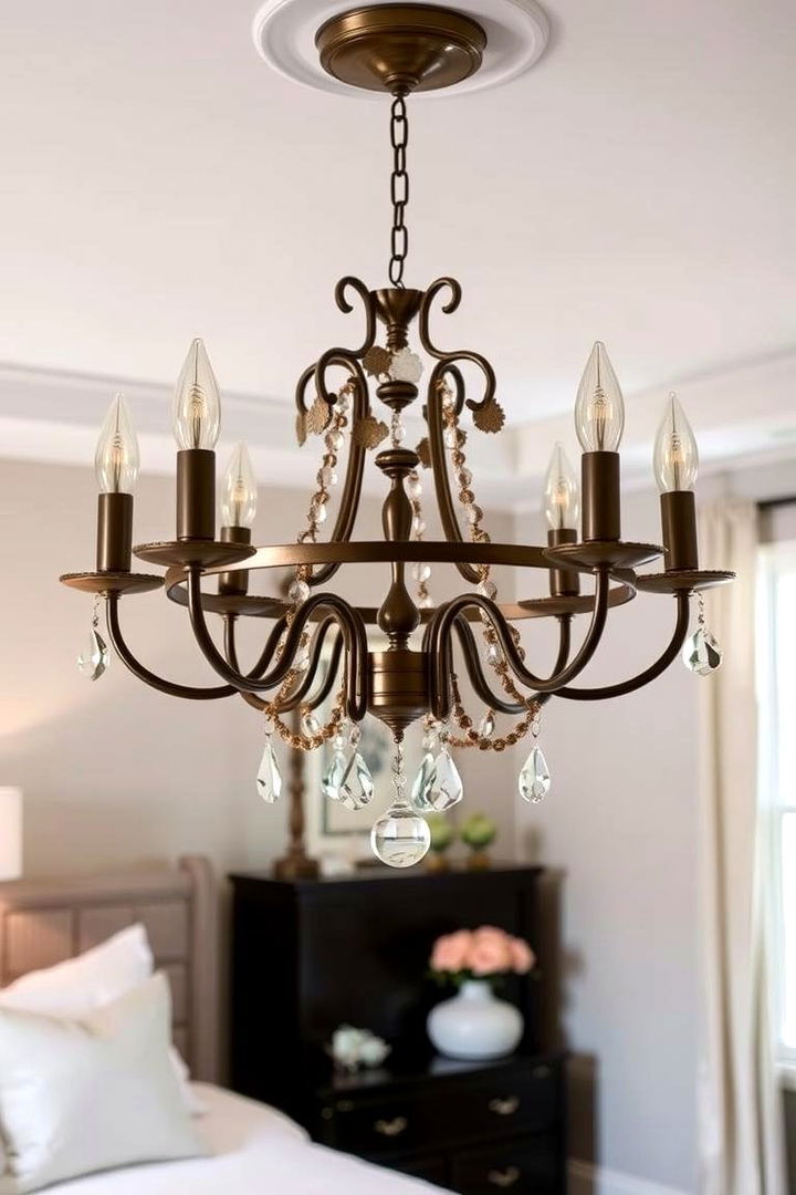 Custom Creations - 22 Bedroom Chandelier Ideas