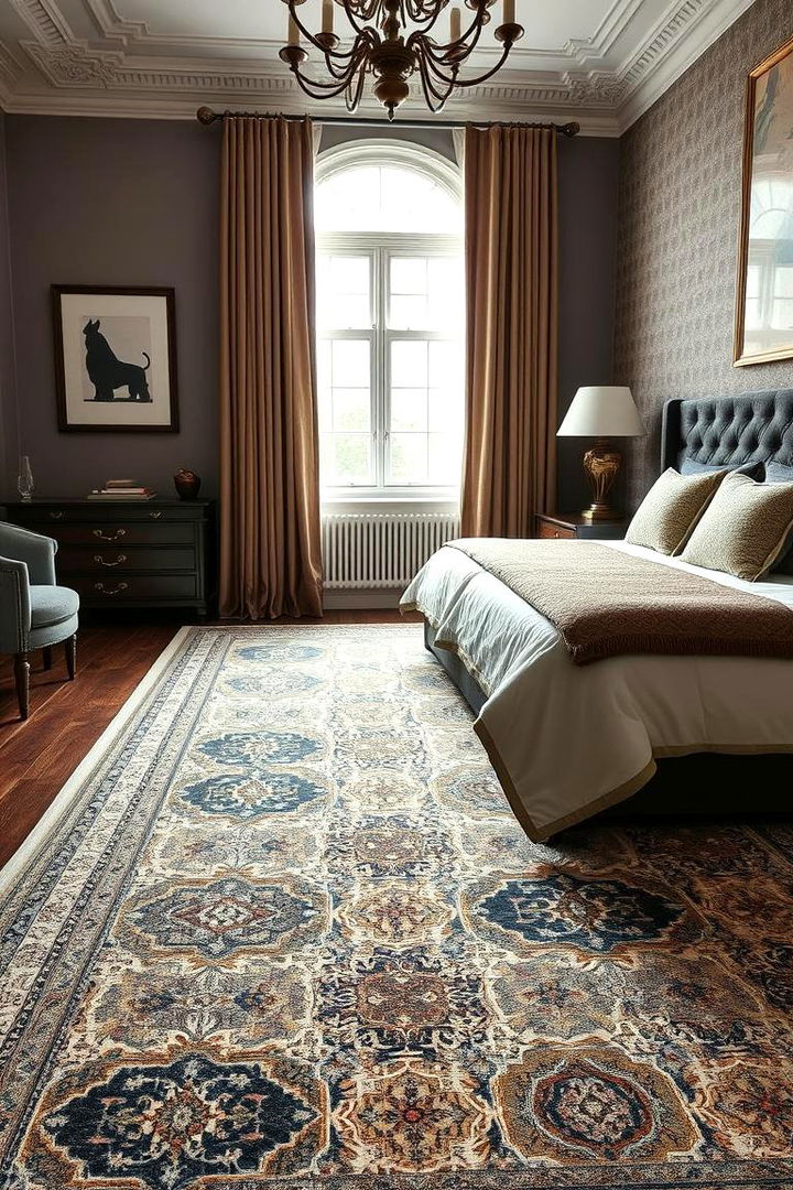 Custom Designed Rugs for Unique Personalization - 22 bedroom rug ideas