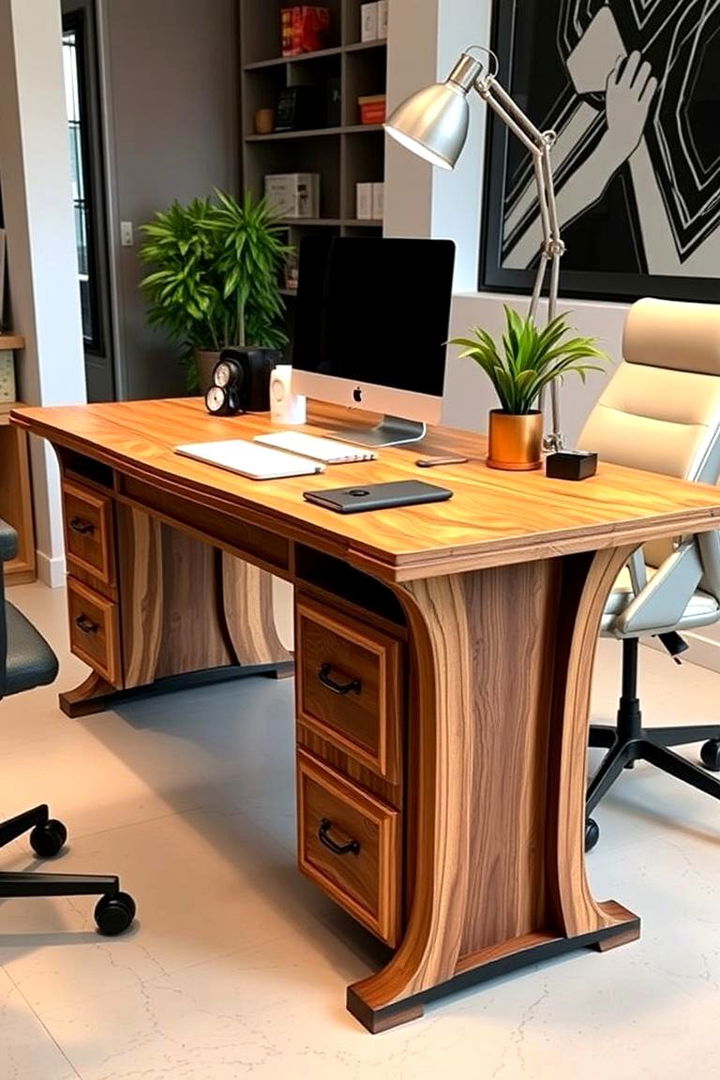 Custom Desk Designs - 22 Modern Home Office Ideas