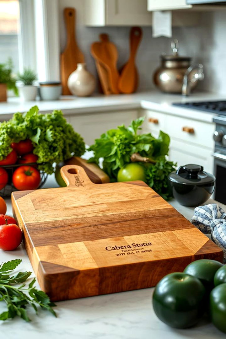 Custom Engraved Cutting Board - 22 Wedding Gift Ideas for Couples