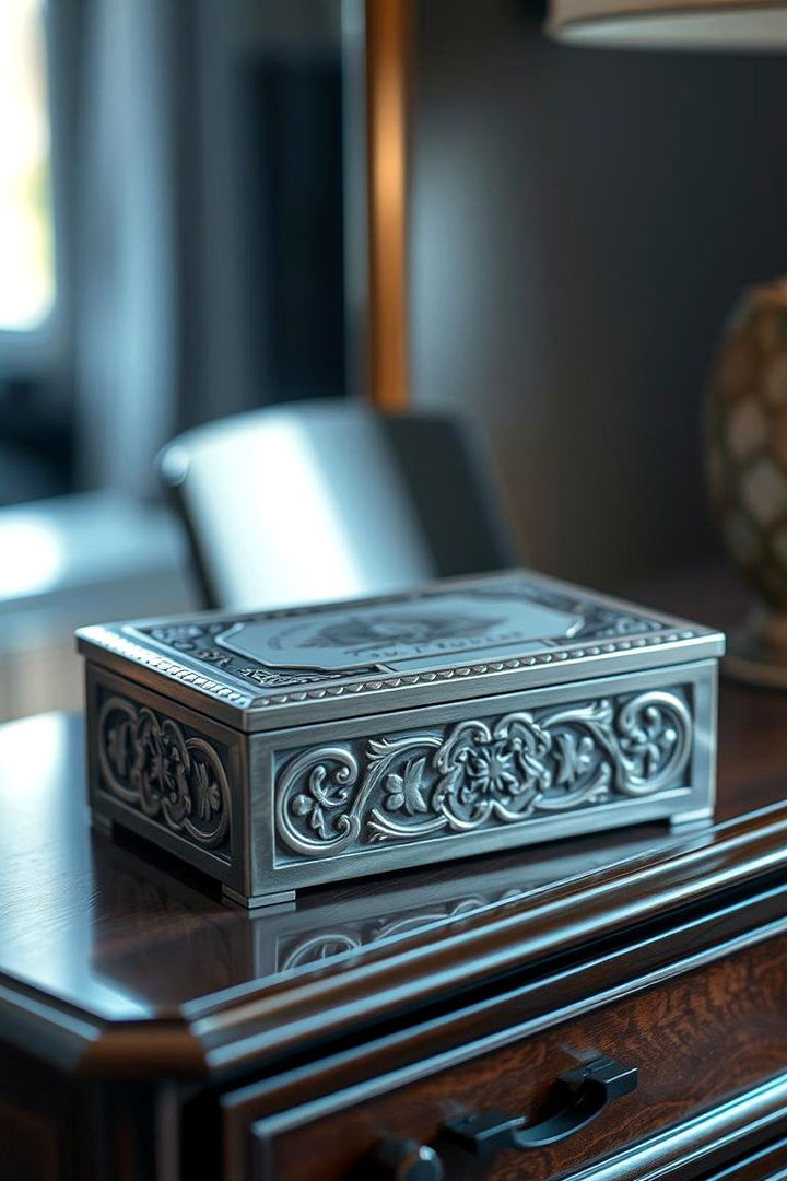 Custom Engraved Jewelry Box - 22 40th Wedding Anniversary Gift Ideas