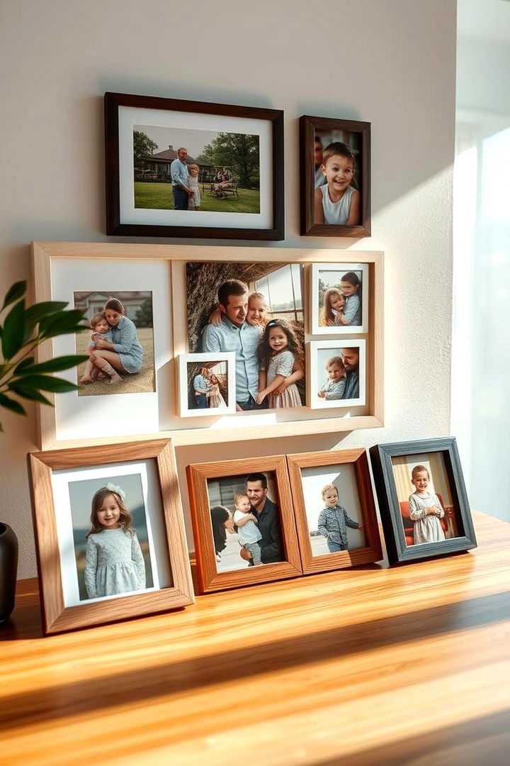 Custom Family Photo Collage Artwork - 22 40th Wedding Anniversary Gift Ideas