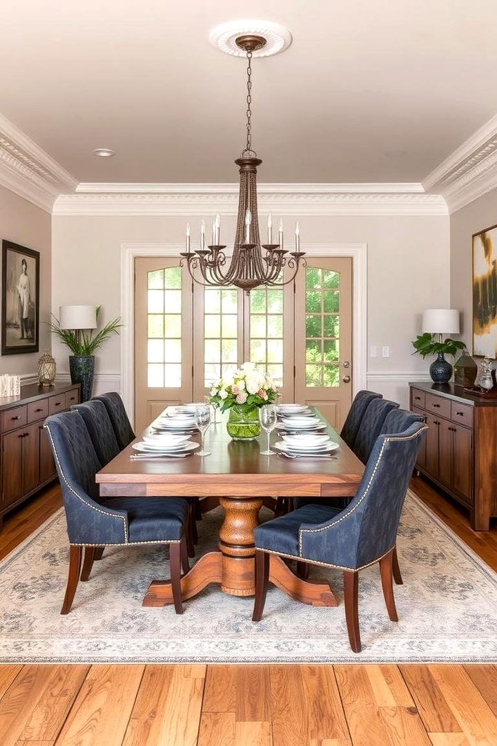 Custom Furniture and Tailored Designs - 22 Luxury Dining Room Ideas