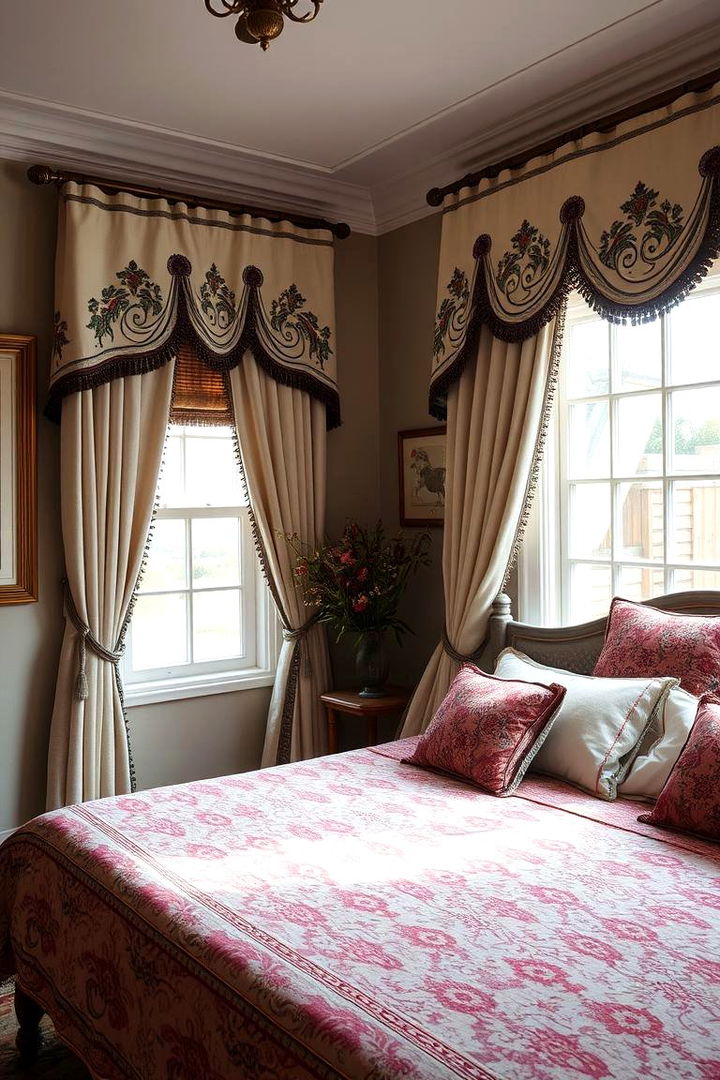 Custom Handmade Curtains - 22 Bedroom Curtain Ideas