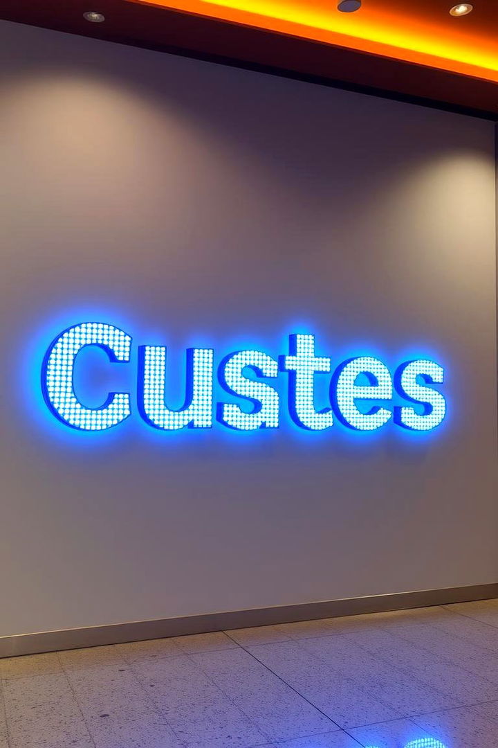 Custom LED Display Innovation - 22 Man Cave Sign Ideas