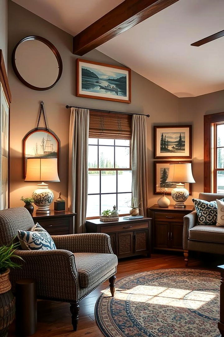 Custom Lake Inspired Accents - 22 Lake House Decorating Ideas