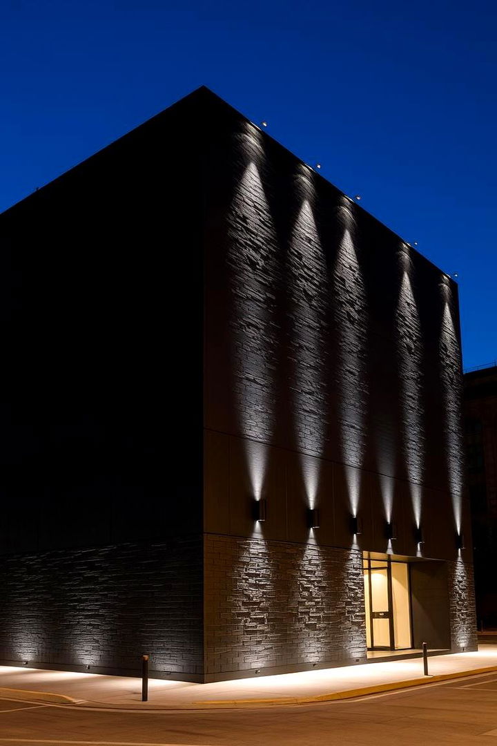 Custom Lighting Innovations - 22 Dark Grey House Exterior Ideas