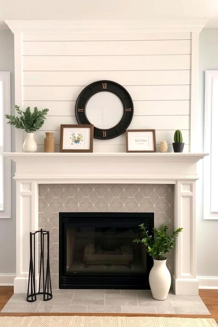 Custom Mantel Designs - 22 Shiplap Fireplace Ideas