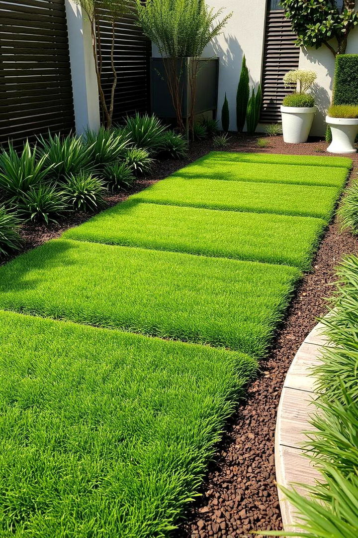 Custom Matted Turf Designs - 22 Backyard Turf Ideas