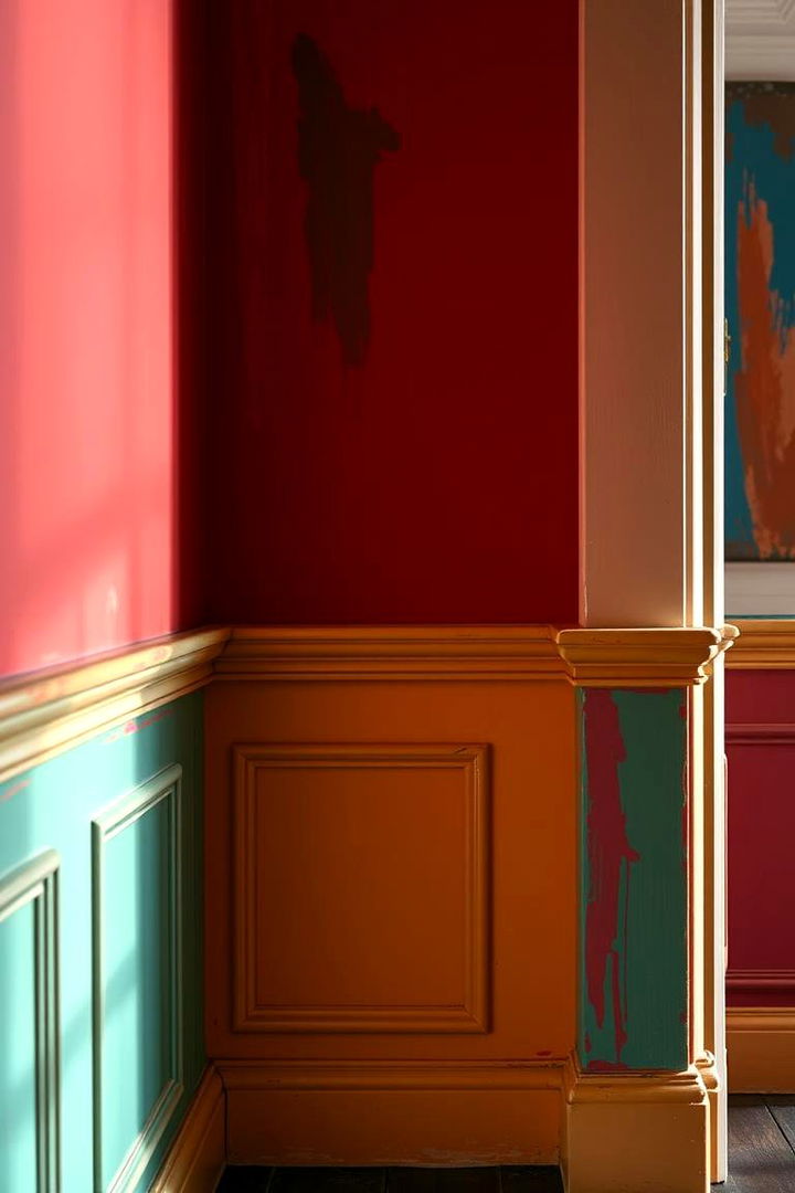 Custom Painted Expression - 22 Wainscoting Ideas