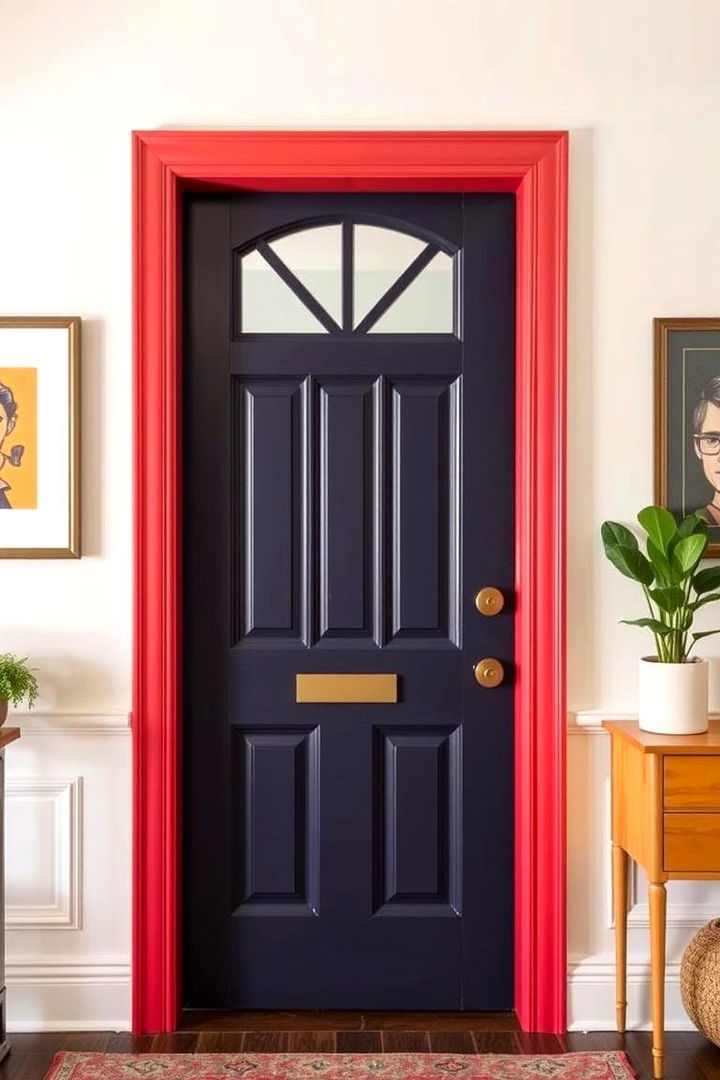 Custom Painted Trim - 22 Door Trim Ideas