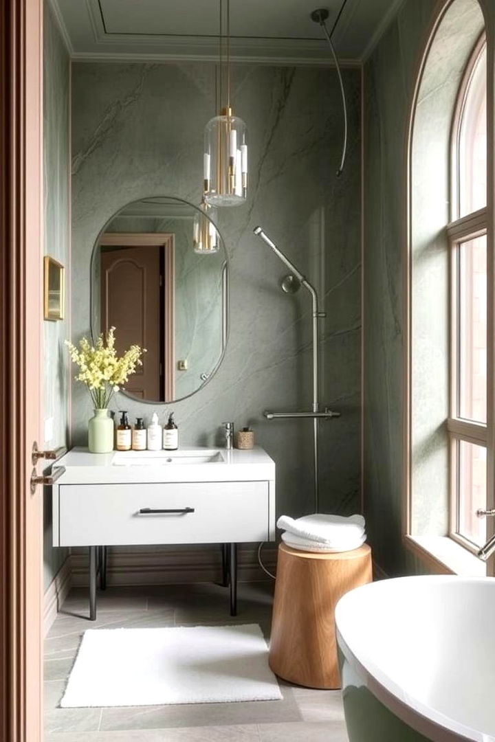 Custom Personal Sanctuary - 22 Eclectic Bathroom Ideas