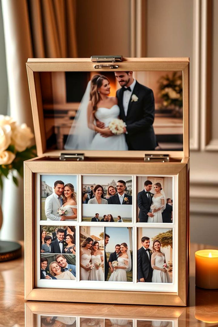Custom Photo Collage Wedding Card Box - 22 Wedding Card Box Ideas