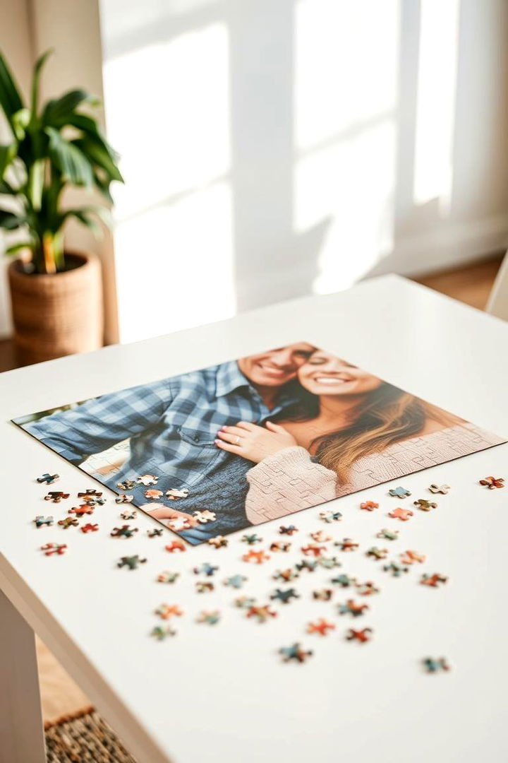 Custom Puzzle with Their Photo - 22 Wedding Gift Ideas for Couples
