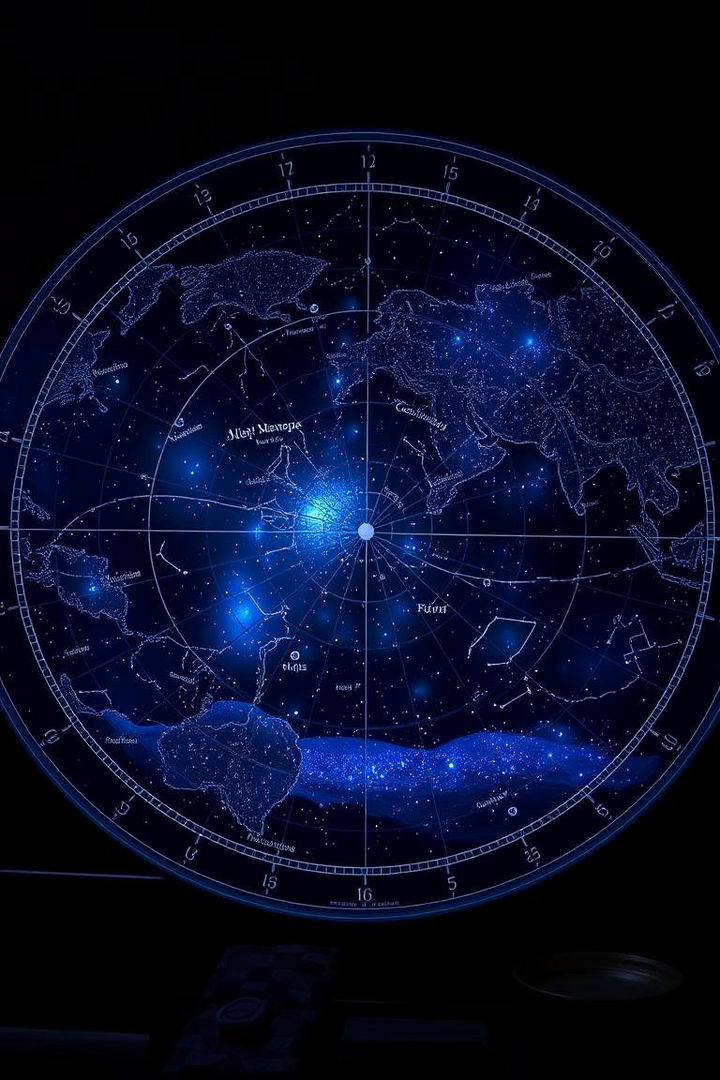 Custom Star Map Decoration - 22 Personalized Wedding Gift Ideas