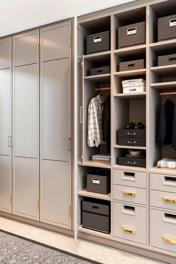 Custom Storage Solutions - 22 Soccer Themed Bedroom Ideas