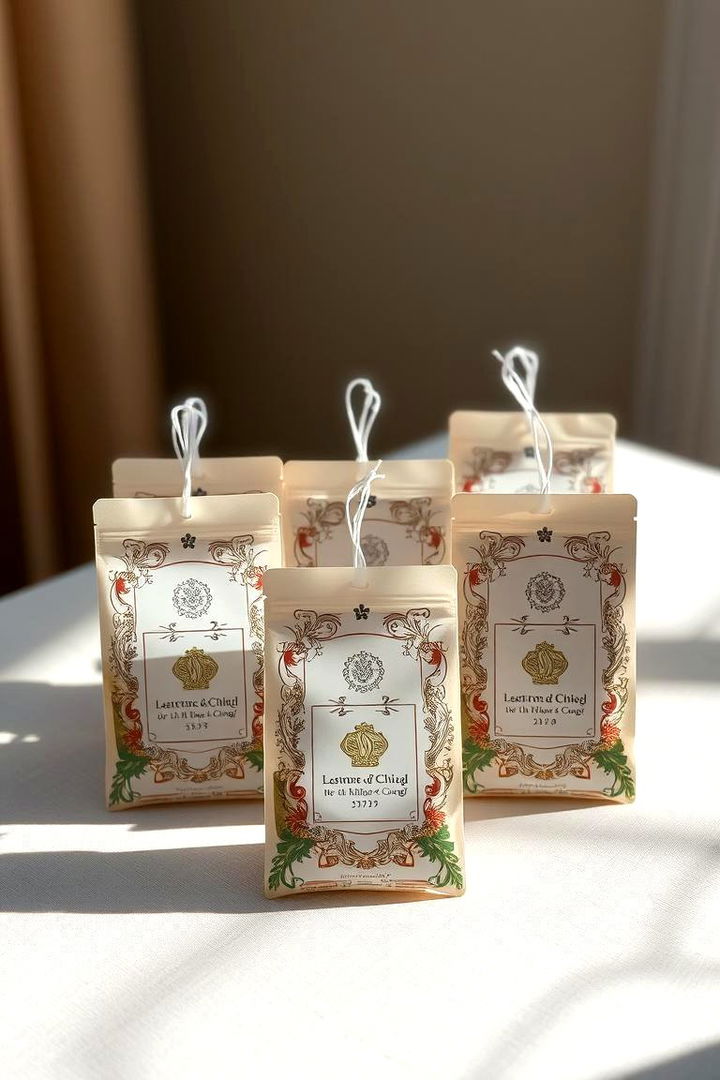 Custom Tea Bags - 22 Wedding Favors Ideas