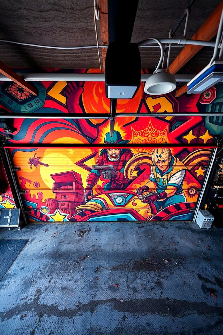 Custom Wall Murals Experience - 22 Garage Game Room Ideas