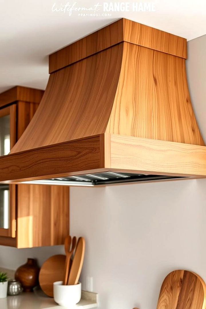 Custom Wood Range Hood - 22 Range Hood Ideas