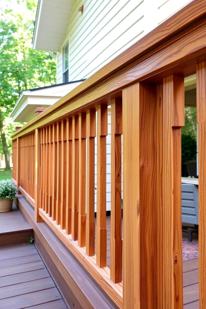 Custom Wooden Porch Railings - 22 Southern Front Porch Ideas