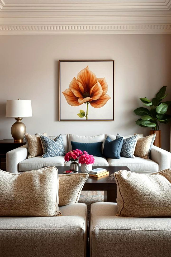Customizable Accent Pieces - 22 Pinterest Living Room Decor Ideas