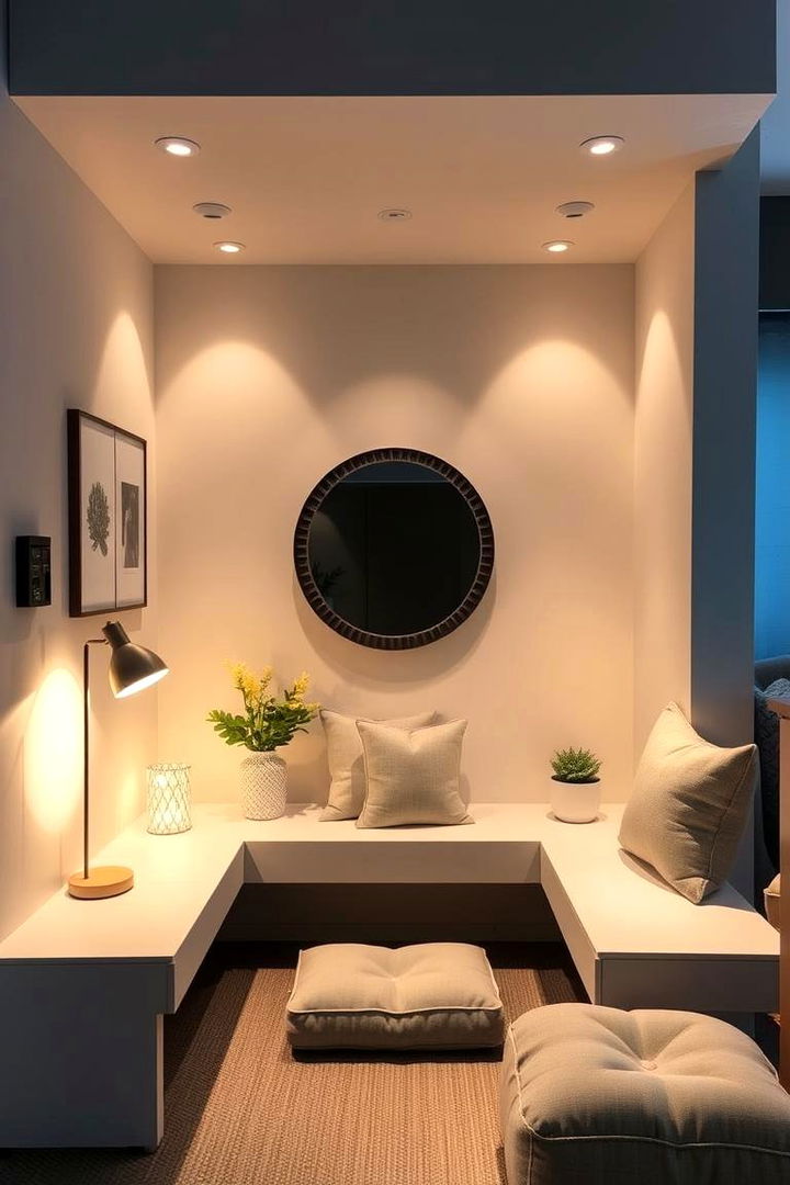 Customizable Ambiance Meditation Nook - 22 meditation room ideas