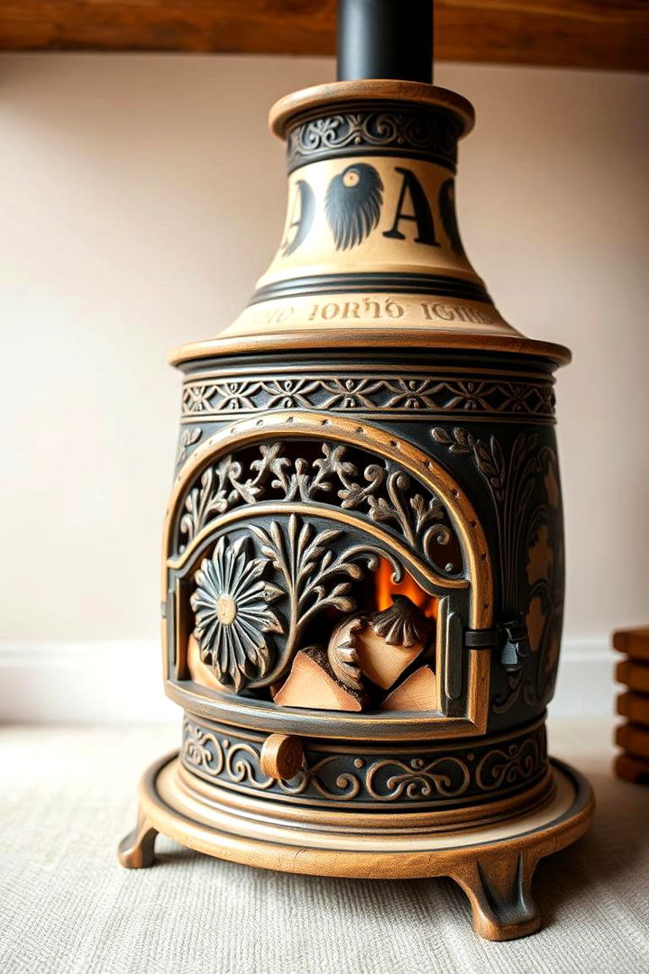 Customizable Artisan Log Burner - 22 Log Burner Ideas