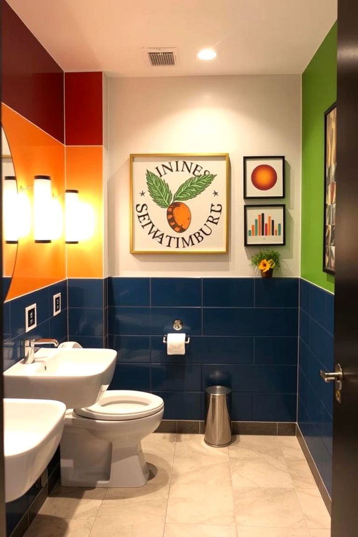 Customizable Branding Elements - 22 Office Bathroom Ideas