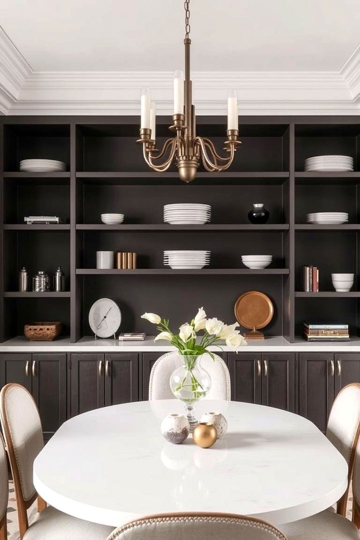 Customizable Built in Storage Solutions - 22 Transitional Dining Room Ideas