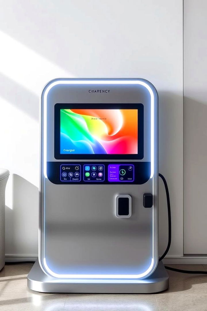 Customizable Charging Solution with LED Display - 22 charging station ideas