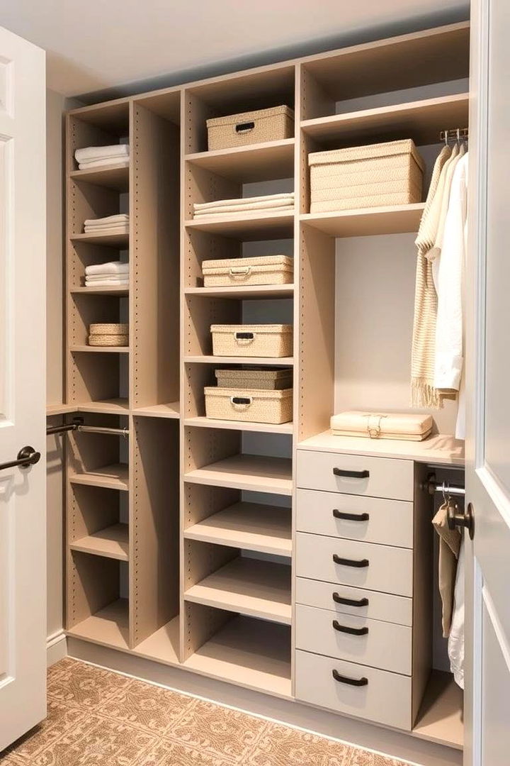 Customizable Closet Organizers for Personal Flair - 22 Walk in Closet Ideas