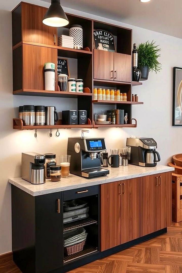 Customizable Coffee Paradise - 22 Office Coffee Station Ideas