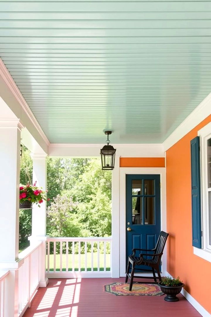 Customizable Color Palettes - 22 Vinyl Porch Ceiling Ideas