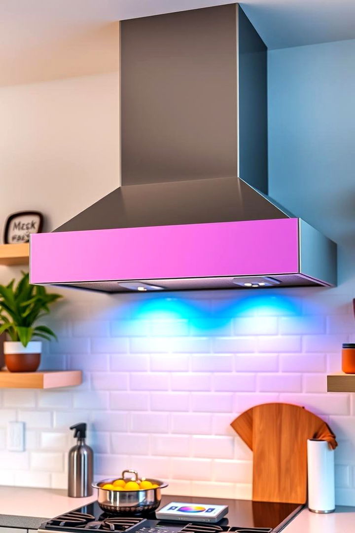 Customizable Color Range Hood - 22 Range Hood Ideas