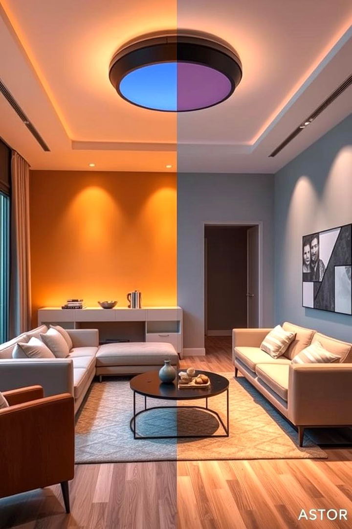 Customizable Color Temperature Lighting - 22 Recessed Lighting Ideas