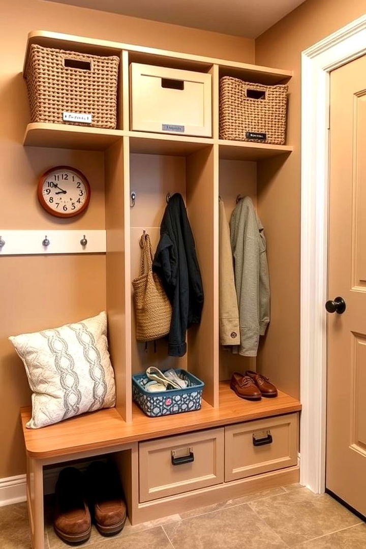 Customizable Cubby Systems - 22 Mud Room Ideas