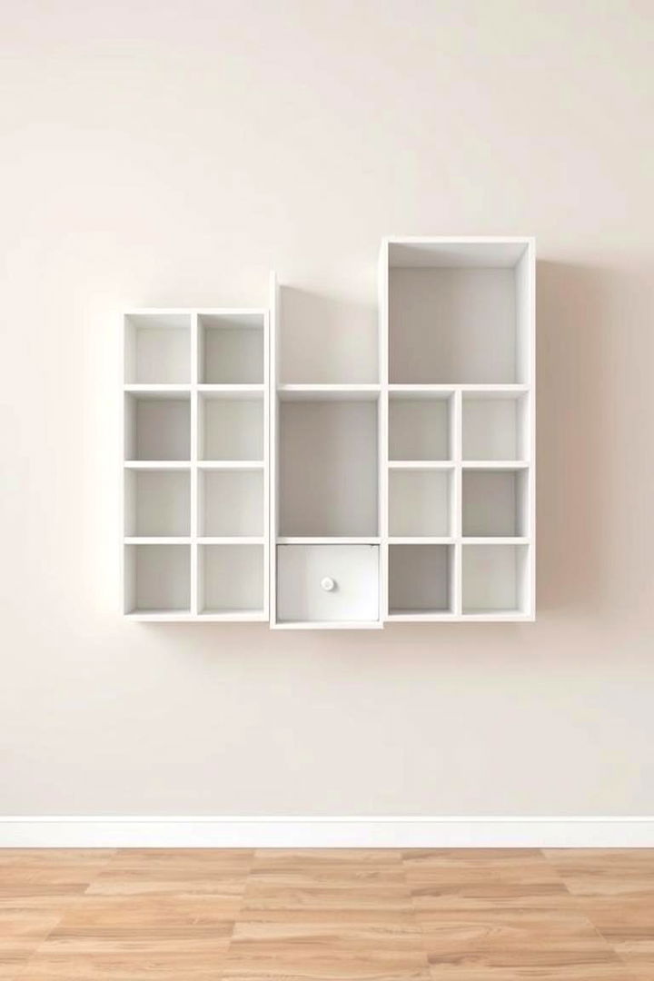 Customizable Cube Units for Versatility - 22 Wall Storage Ideas