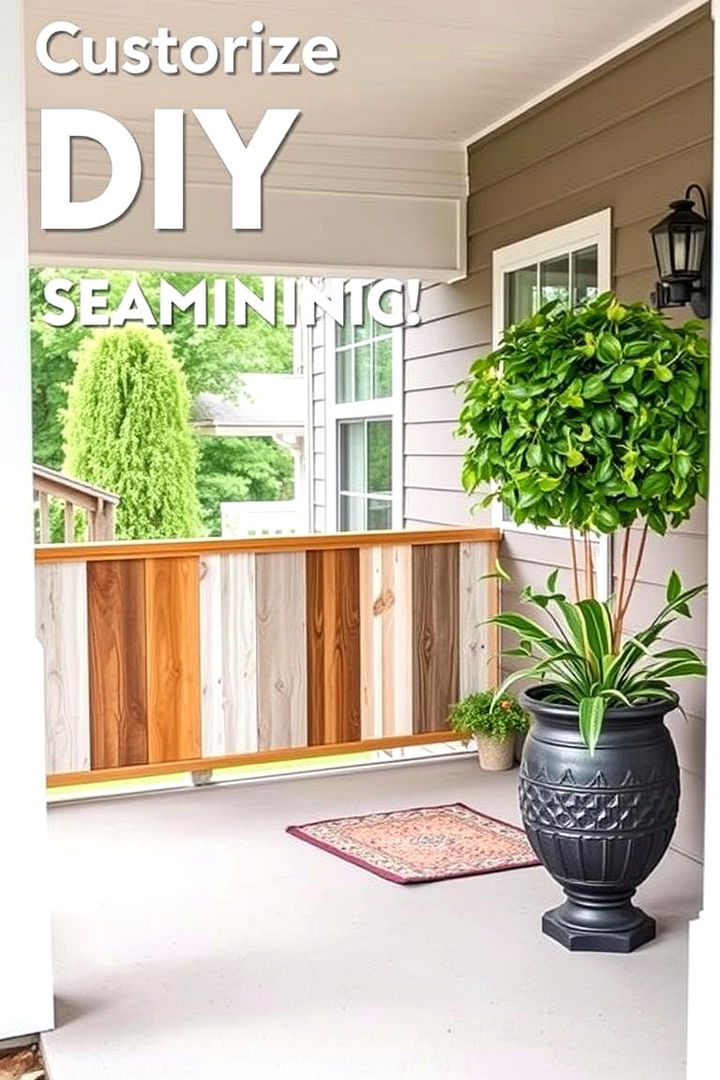 Customizable DIY Railing Panels - 22 Porch Railing Ideas